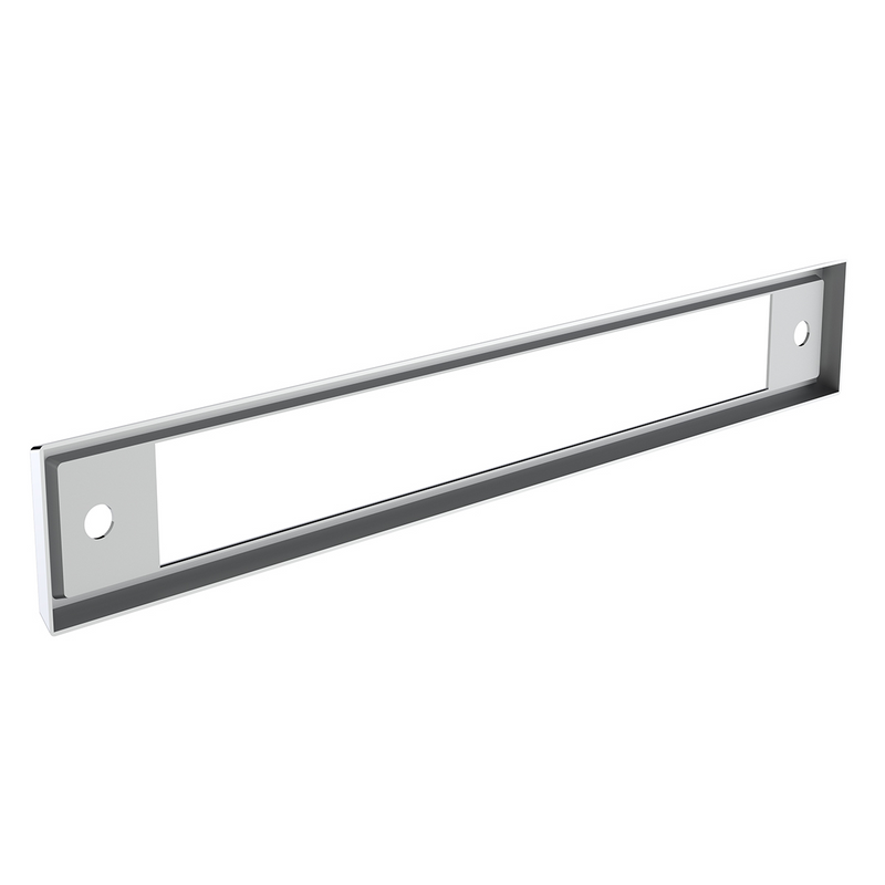 Bisel de luces de advertencia del techo interior de plástico cromado para Kenworth W900 (1990-2005) y T800/T600 (1993-2005)