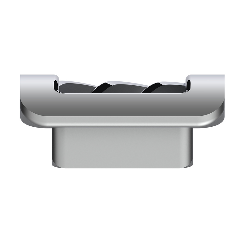 Chrome Plastic A/C Vent For 2001-2005 Peterbilt - Passenger