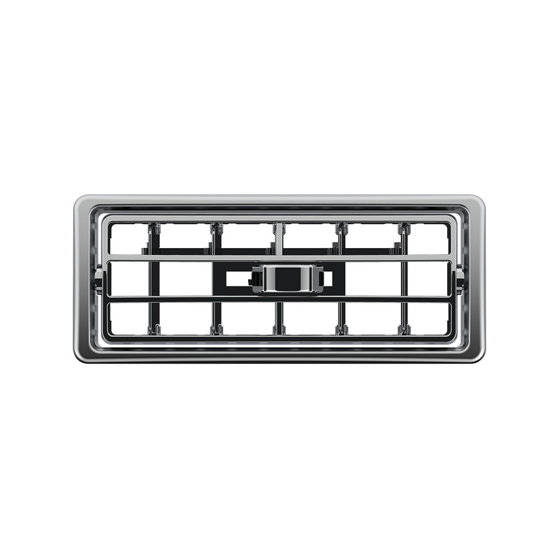 Chrome Plastic A/C Vent For 2002+ Kenworth - Center