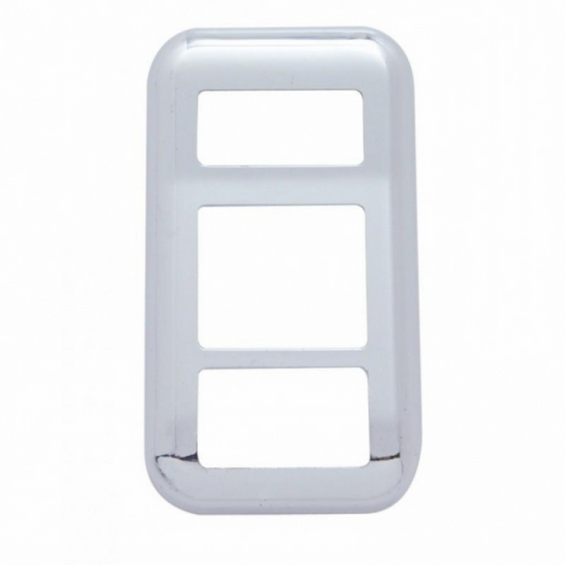 Chrome Plastic Switch Trim For 2001-2010 International 9900i/9400i/9200i - Wiper/Washer