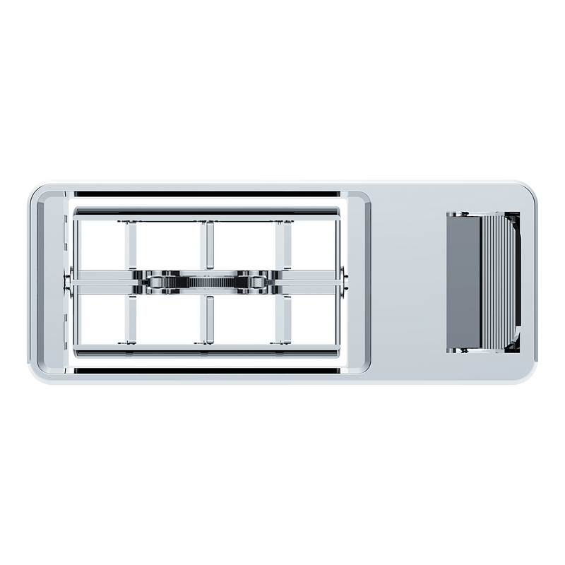 Chrome Plastic A/C Vent For 2001 & Earlier Kenworth - Passenger