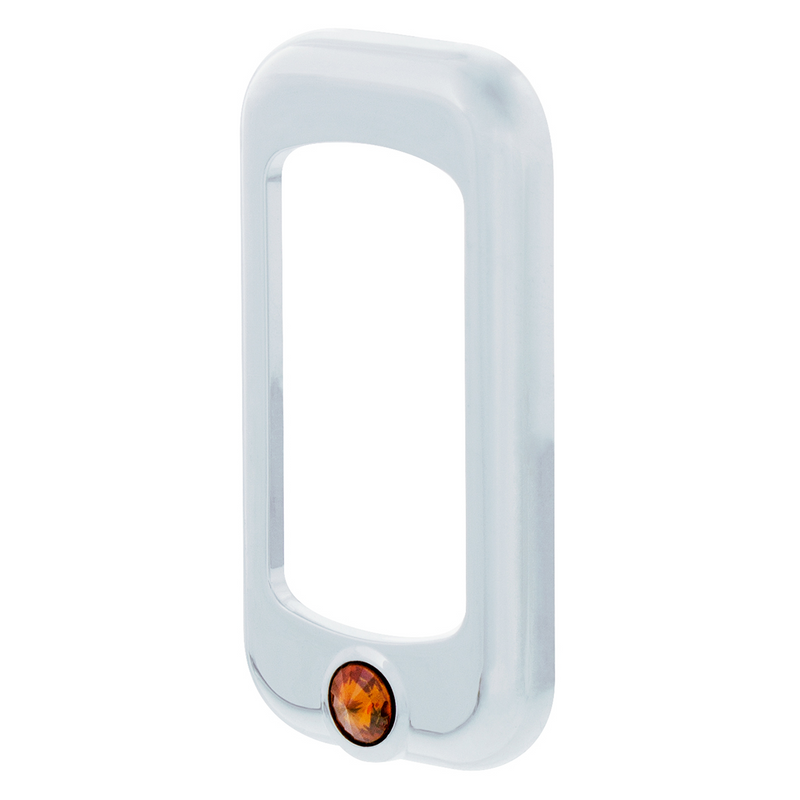 Embellecedor de interruptor basculante para Peterbilt/ Kenworth con cristal de cobre (tarjeta de 3)