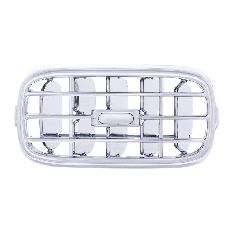 Chrome Plastic A/C Vent For 2006+ Peterbilt - Main Vent up-41186 interior Light Gray