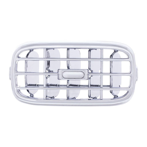 Light Gray Chrome Plastic A/C Vent For 2006+ Peterbilt - Main Vent up-41186 interior