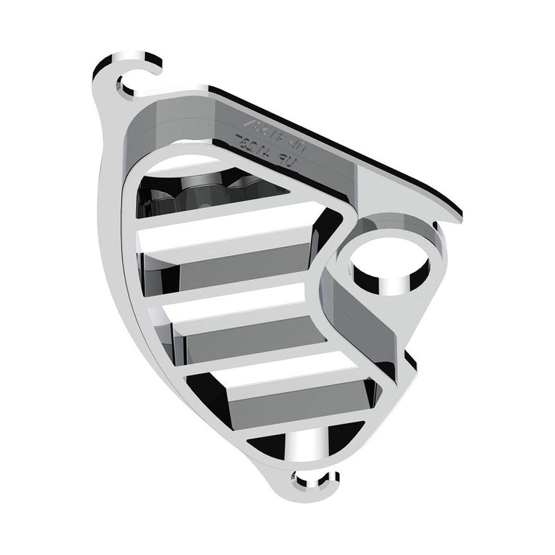 Chrome Plastic A/C Dash Corner Vent For 2006+ Peterbilt - Driver up-41237 Light Gray