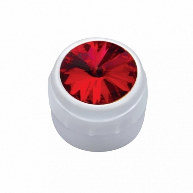 Perilla De Radio Delphi Con Cristal Rojo