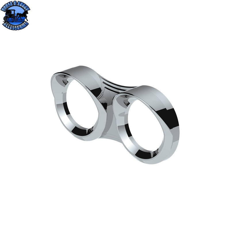 Bisel de grupo de calibre 2 con visera para Peterbilt 2006+ - Horizontal