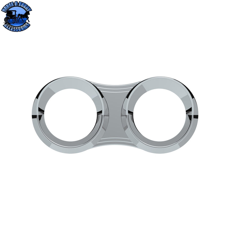 Bisel de grupo de calibre 2 con visera para Peterbilt 2006+ - Horizontal