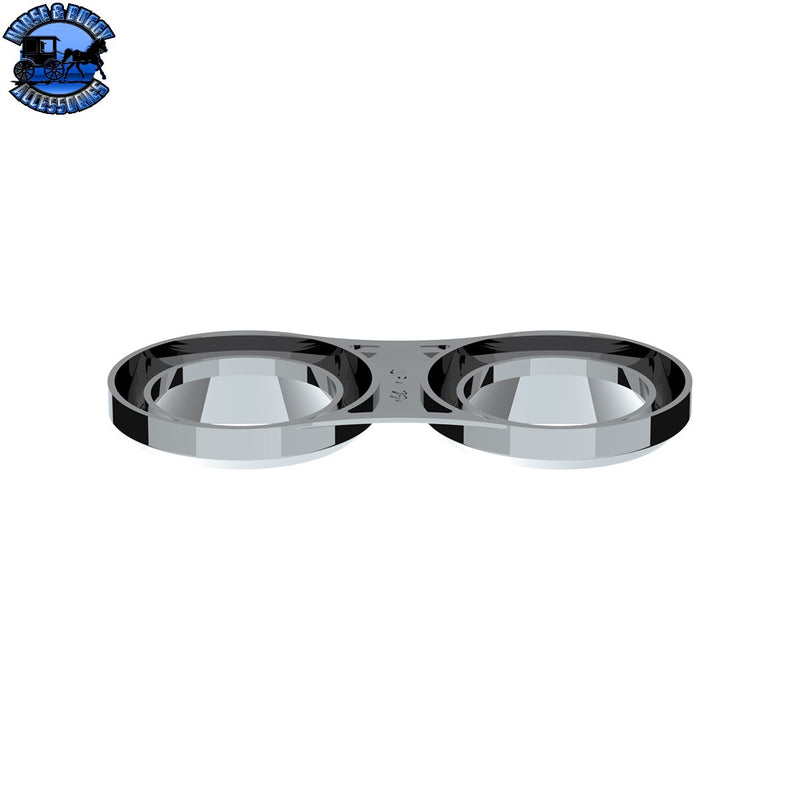 Bisel de grupo de calibre 2 con visera para Peterbilt 2006+ - Horizontal