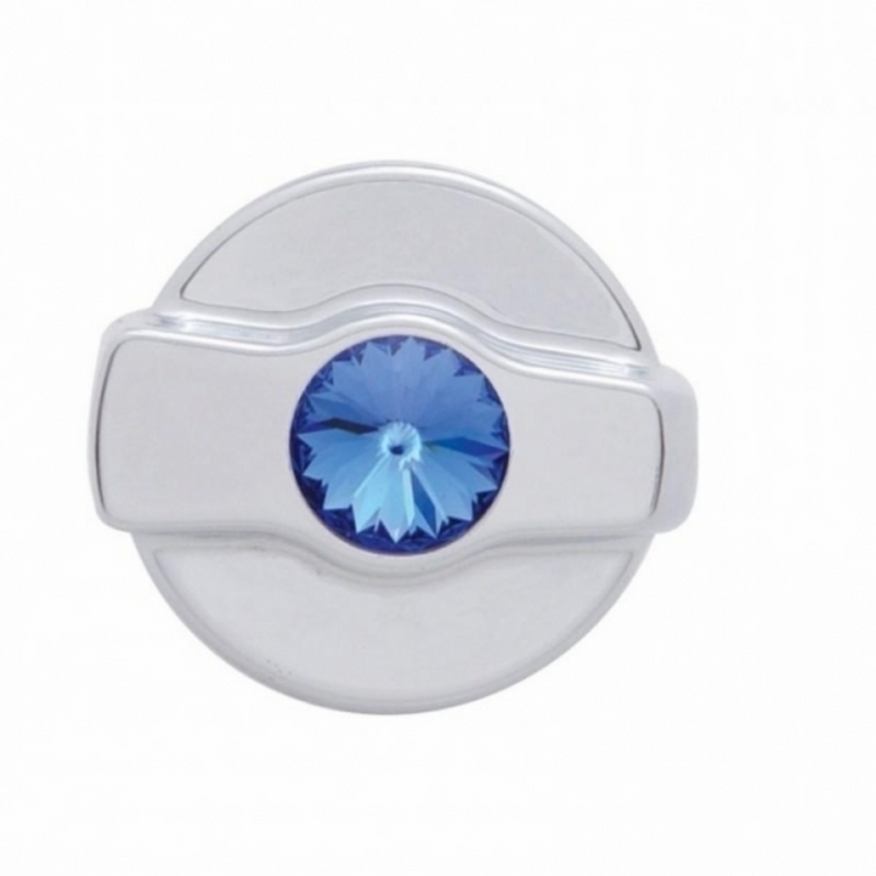 Wiper Dial Knob For Kenworth - Blue Crystal