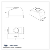UP-41353 specification drawing