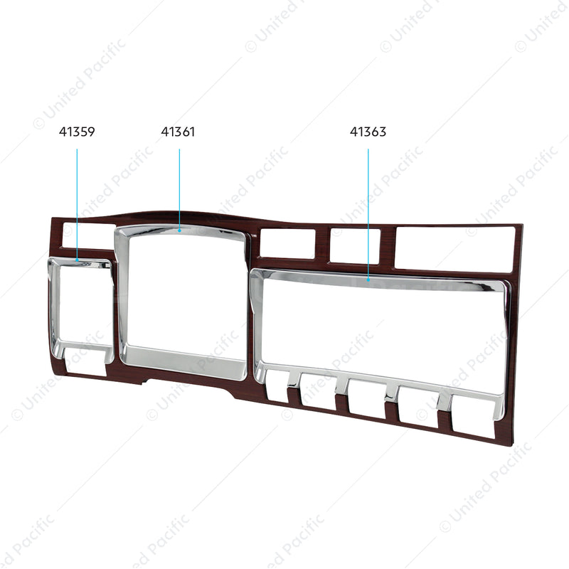 41363  Right Gauge Dash Panel Trim For 2006+ Kenworth