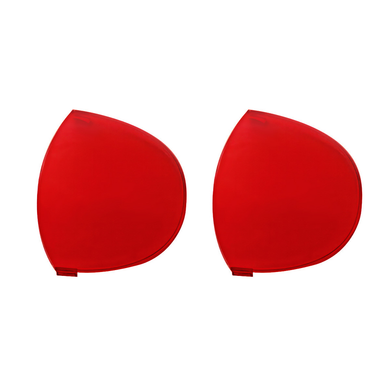 Lente de luz de techo redonda para Kenworth 2006+ - Rojo (Tarjeta de 2)