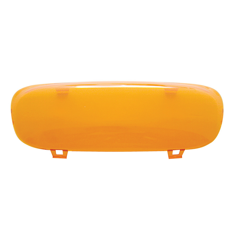 Lente de luz de techo central para Kenworth W900L/T800 (2006-2014) y T660 (2008-2014) - Ámbar