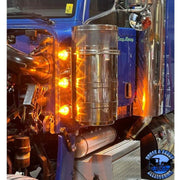 Peterbilt Front air cleaner bar 3 watermelon even spaced bracket (sold in pairs) #17203 air cleaner Dark Slate Gray