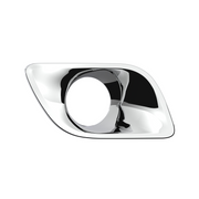 Chrome Plastic Fog Light Bezel For 2013-2021 Kenworth T680-Passenger