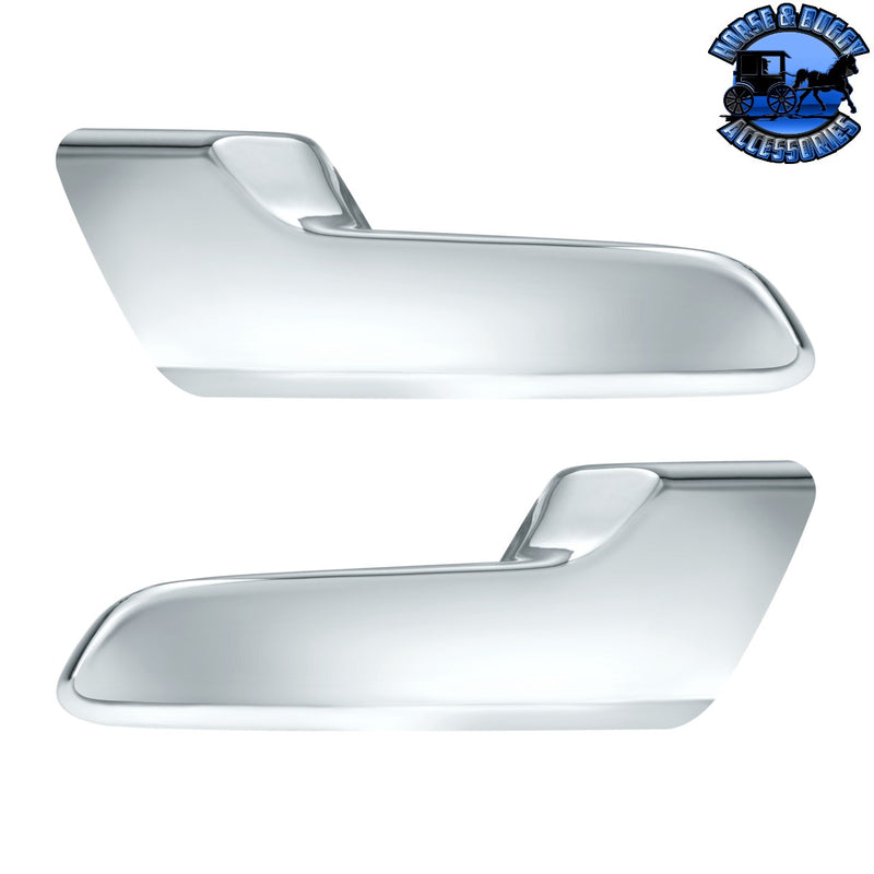 UP-41549 Chrome Plastic Interior Door Handle Cover For 2013-2025 Kenworth T680