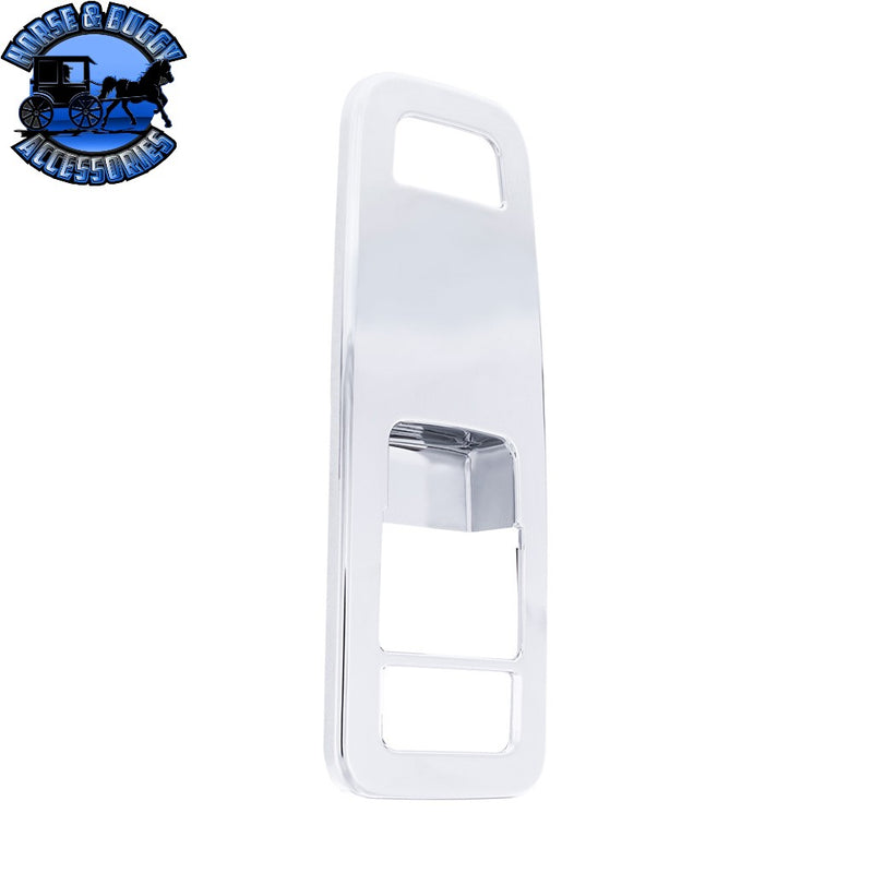 Chrome Plastic Door Switch Cover For 2013-2024 Kenworth T680 (Choose Side) (Choose Cutout) Door Switch Covers Driver/Power window; heated mirror & door lock cutouts,Driver/Power window; heated/power mirror; door lock cutouts,Passenger/Power window & door lock cutouts Lavender