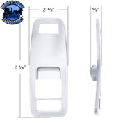 Chrome Plastic Door Switch Cover For 2013-2024 Kenworth T680 (Choose Side) (Choose Cutout) Door Switch Covers Driver/Power window; heated mirror & door lock cutouts,Driver/Power window; heated/power mirror; door lock cutouts,Passenger/Power window & door lock cutouts Lavender