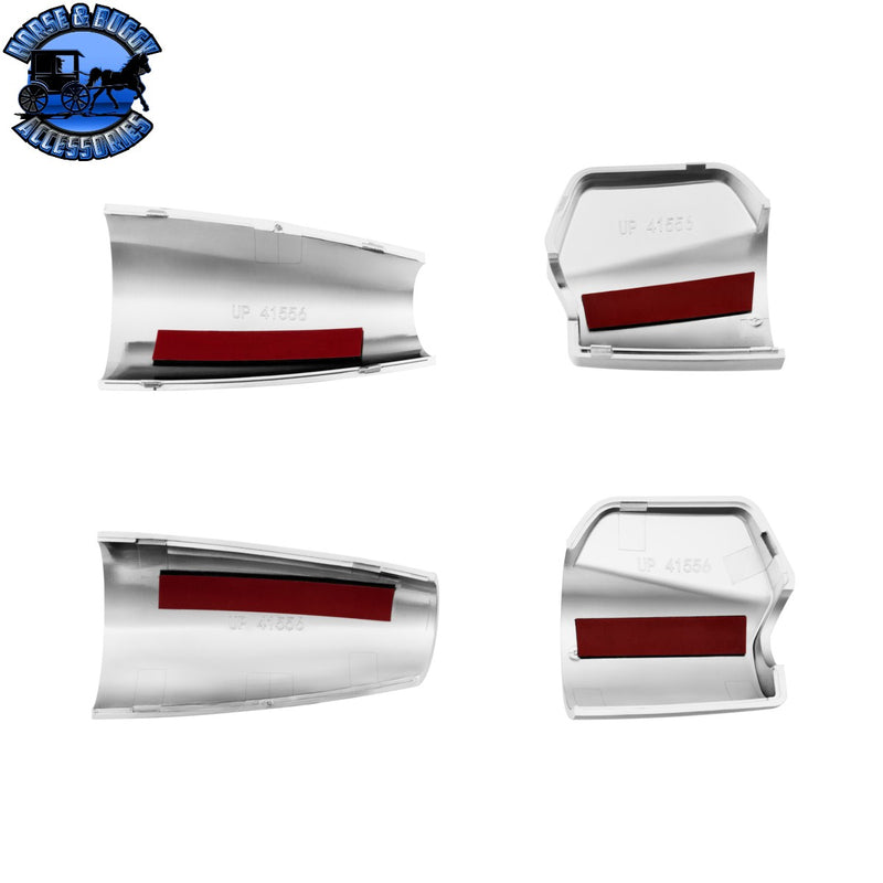 UP-41556 Chrome Plastic Shifter Cover For 2013-2026 Kenworth T680 & 2012-2026 Peterbilt 579