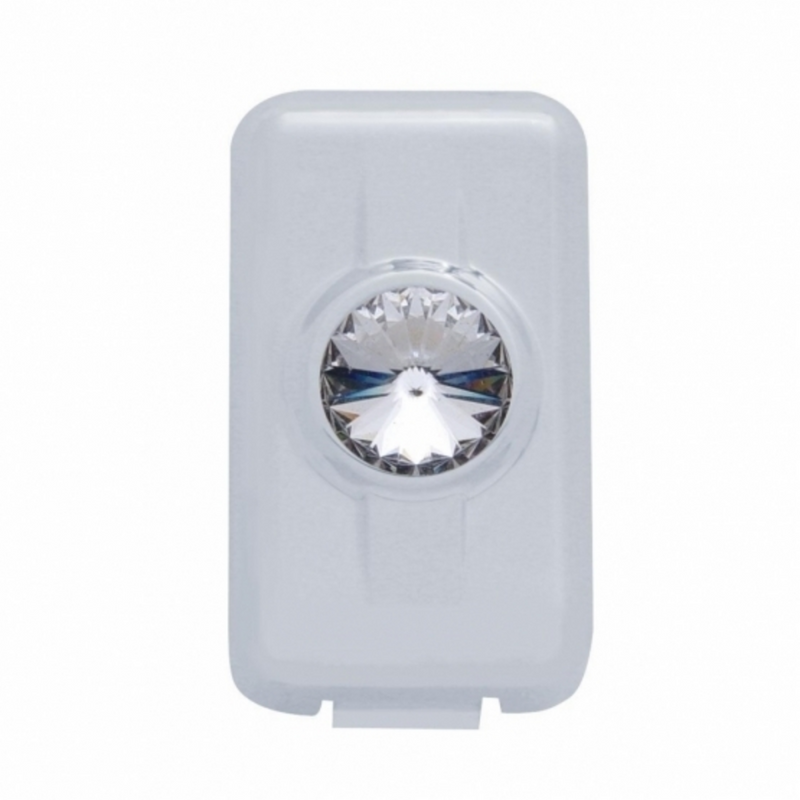 Cubierta de enchufe de interruptor para Volvo - cristal transparente (paquete de 2)