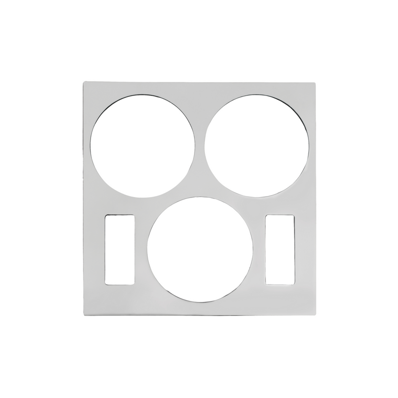 Stainless Steel Volvo A/C Control Trim