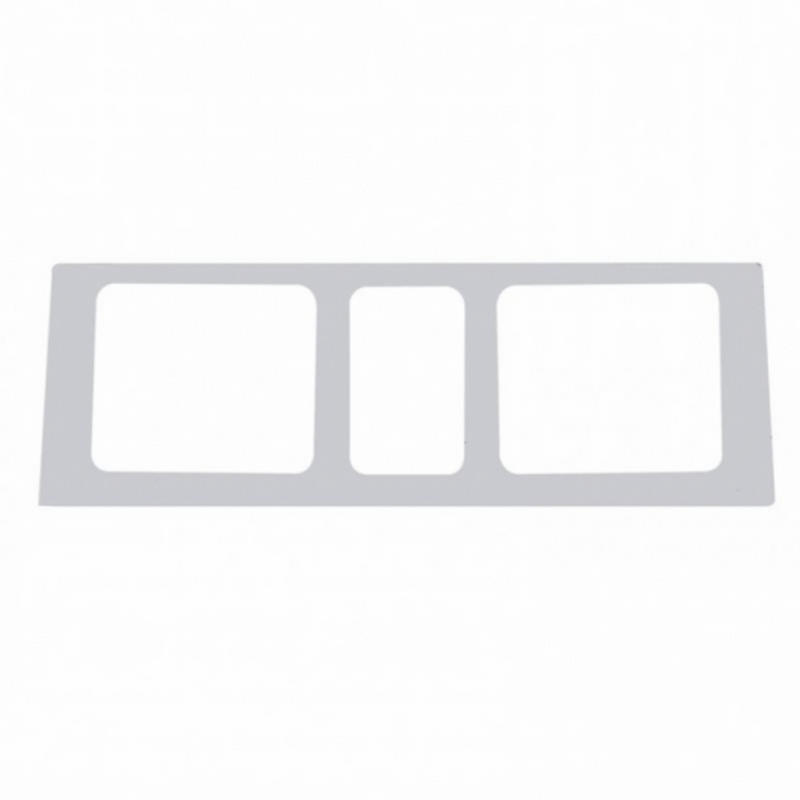 Stainless Steel Volvo Lower Dash Trim - Right