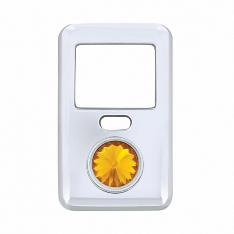 Cubierta del interruptor basculante con cristal para Volvo VNL 1998-2018 - Ámbar