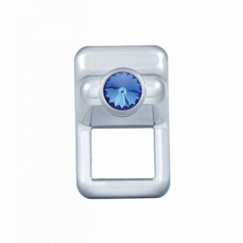 Switch Plug Cover For Volvo - Blue Crystal