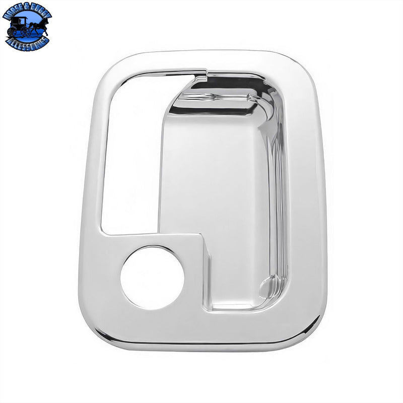 Chrome Exterior Door Handle Cover For 2003+ Kenworth & 2004+ Peterbilt Trucks (Choose Side)