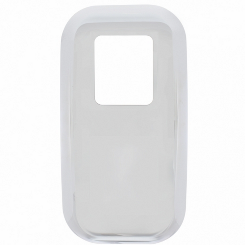 Cubierta de placa de cambio cromada para camiones Peterbilt - Compatible con OEM S22-6041M01-268 (a granel)