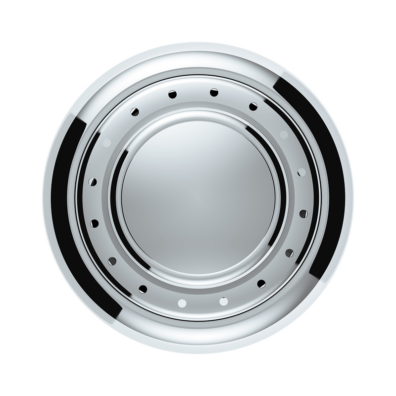 Chrome Peterbilt Dash Data Display Module Control Knob Set