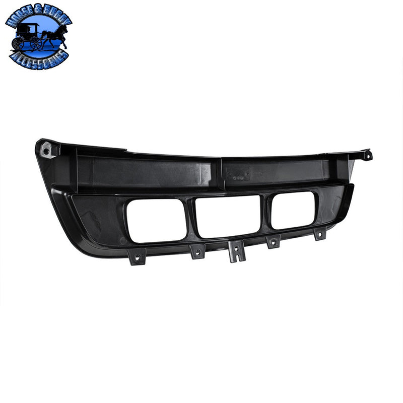 UP-41818 Bumper Trim With Fog Light Holes For 2018-2025 International LT-Black Bumper Trim Dark Slate Gray