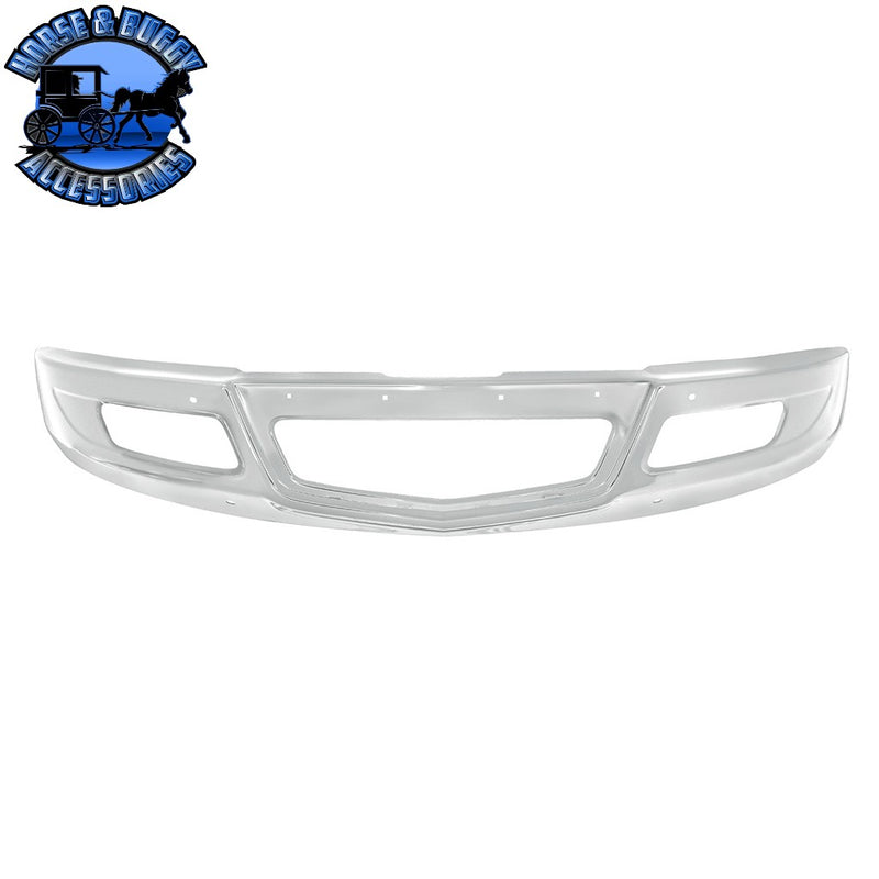 Bumper for 2023-2025 International MV BUMPER chrome,Black Light Gray