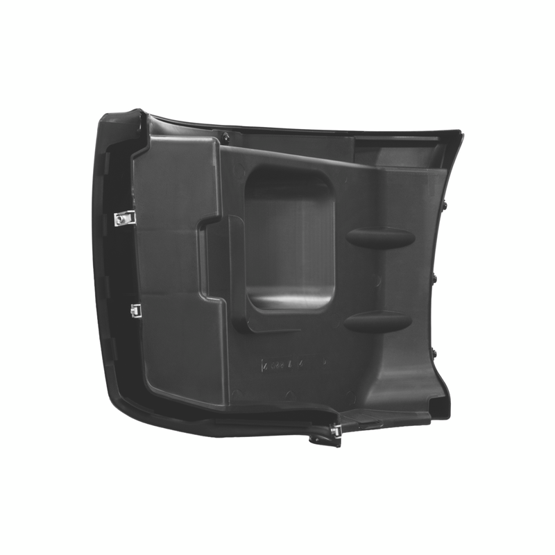 Bumper End Without Fog Light Hole For 2012-2021 Peterbilt 579 - Passenger