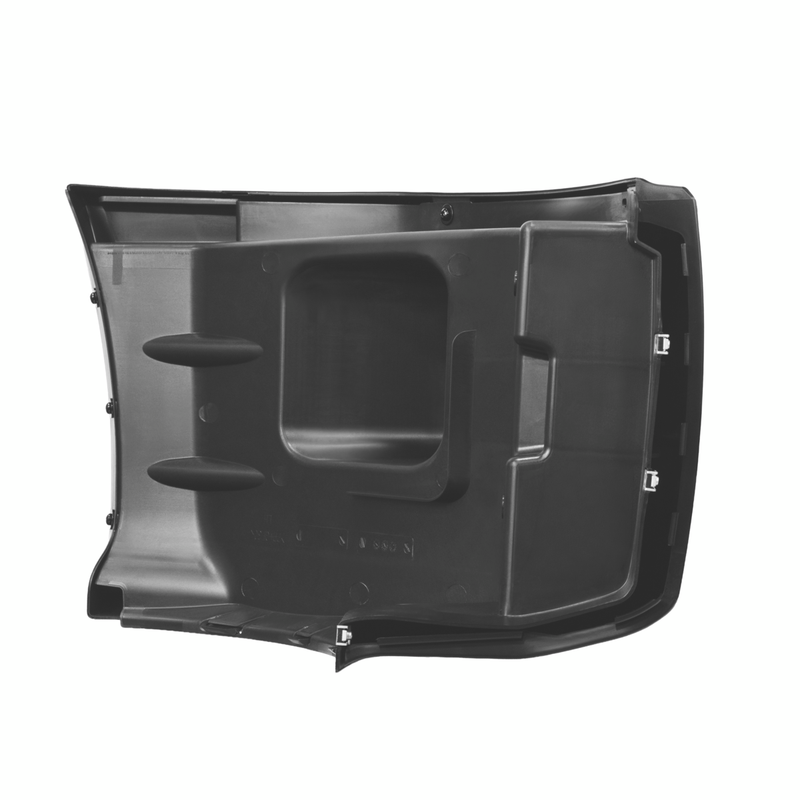 Bumper End With Fog Light Hole For 2012-2021 Peterbilt 579 - Driver