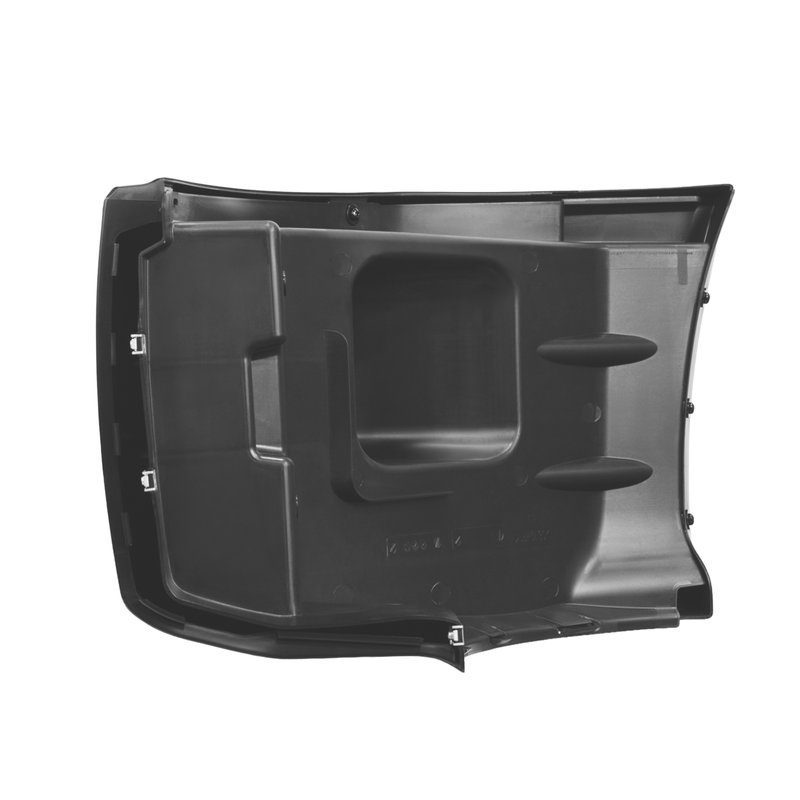 Bumper End With Fog Light Hole For 2012-2021 Peterbilt 579 - Passenger
