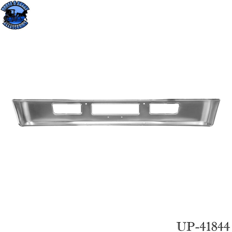UP-41844 Front Bumper With Tow Hook Hole For 2016-2026 Ford F650/F750-Chrome