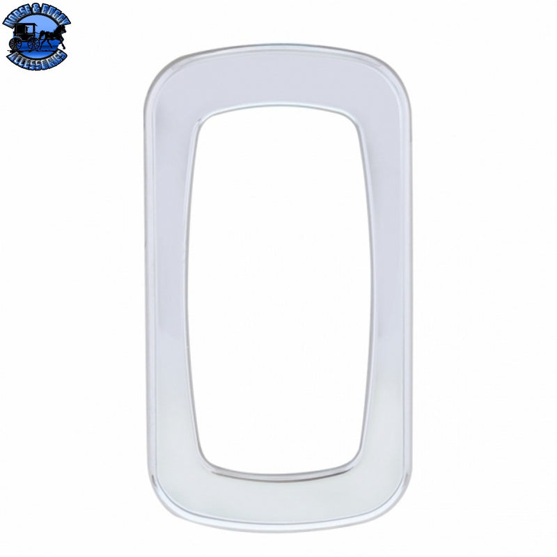 UP-41851 Chrome Mack Rocker Switch Trim (Card of 2)