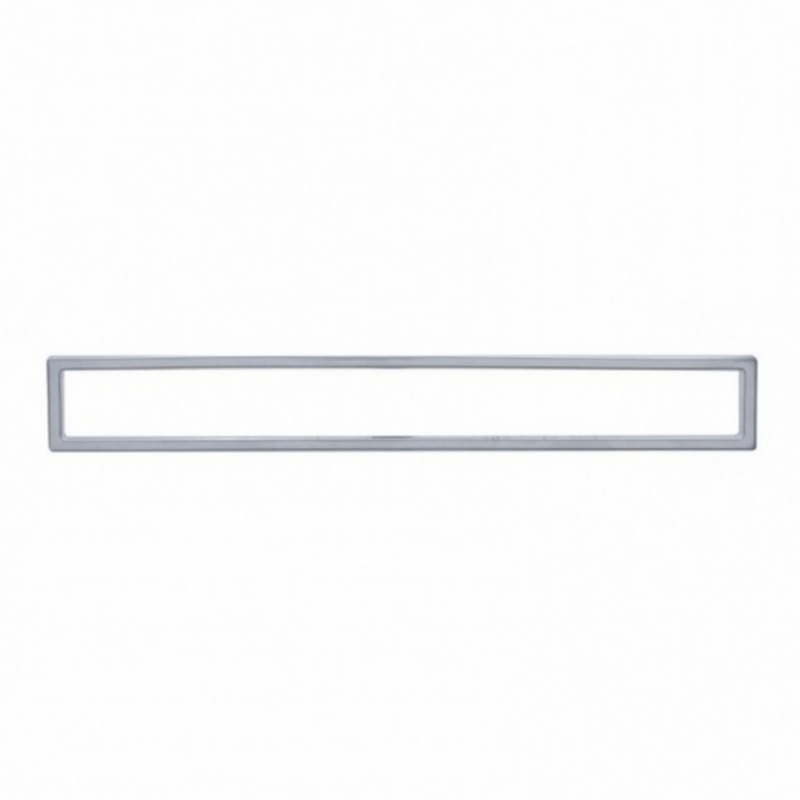 Chrome Plastic Vertical Warning Light Panel Bezel For 2000-2010 International 9900/9400/9300/9200