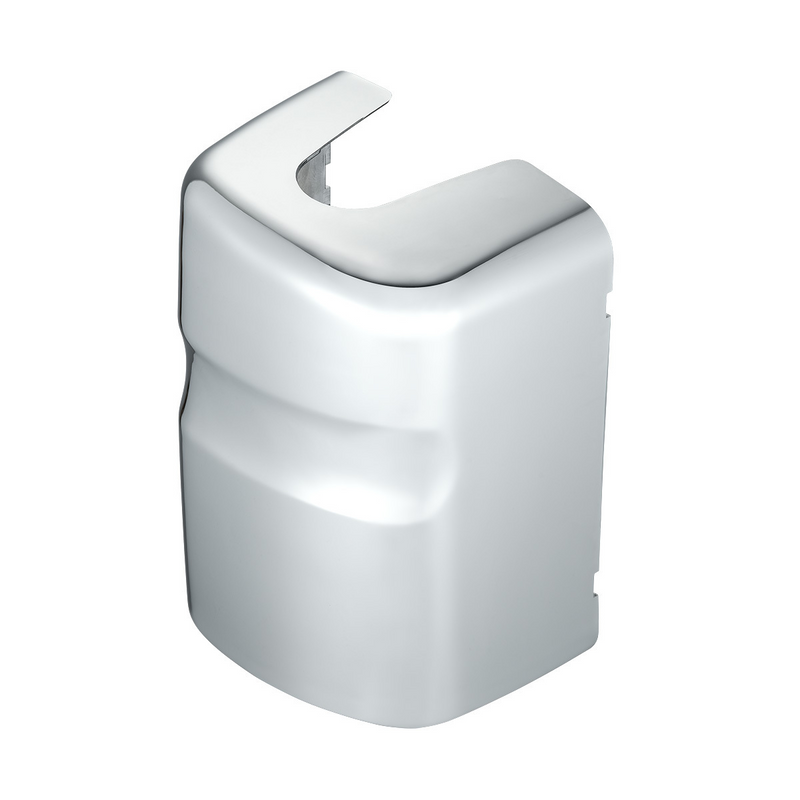 Chrome Plastic Bottom Mirror Post Cover For 2000-2010 International 9200I/9400I/9900I- Driver