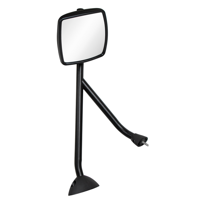Black Hood Mirror Assembly For 2006-2017 International Prostar - Driver