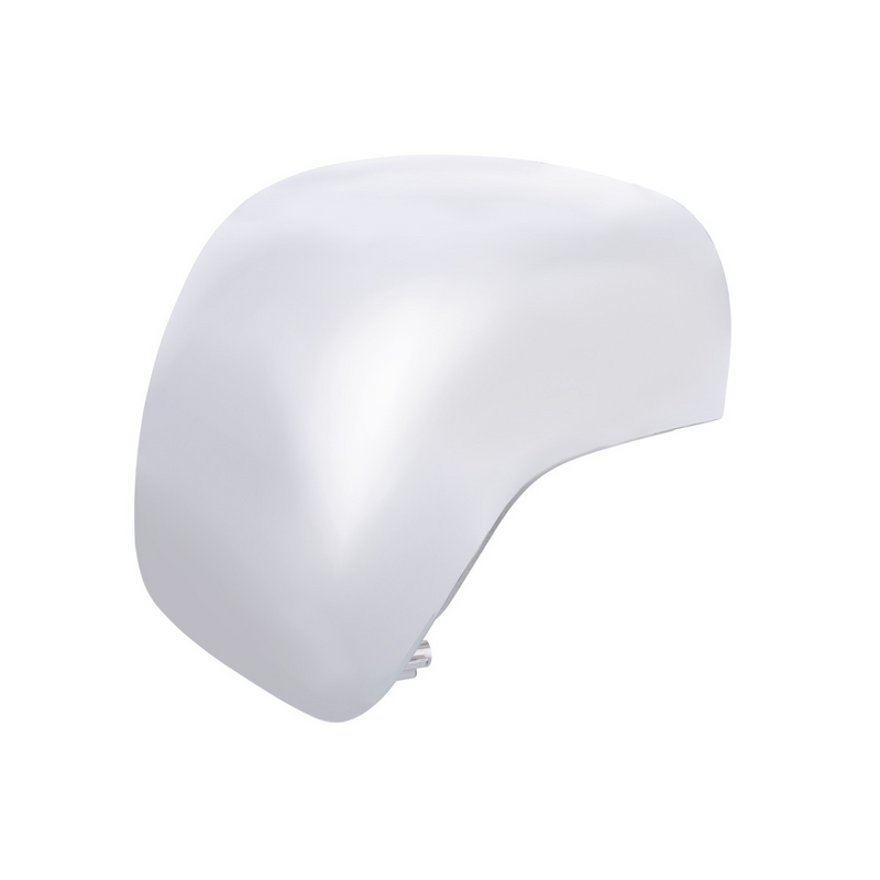 Chrome Plastic Hood Mirror Cover For 2018-2026 Freightliner Cascadia-Driver