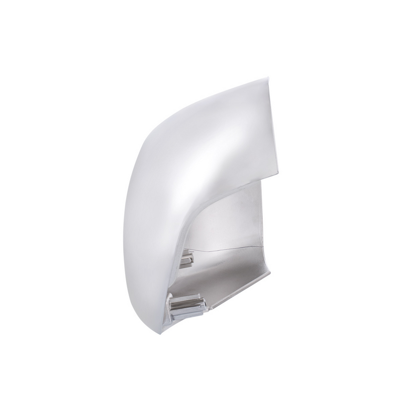 Chrome Plastic Hood Mirror Cover For 2018-2026 Freightliner Cascadia-Driver