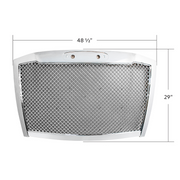 Mesh Grille For 2018-2024 Freightliner Cascadia-Chrome