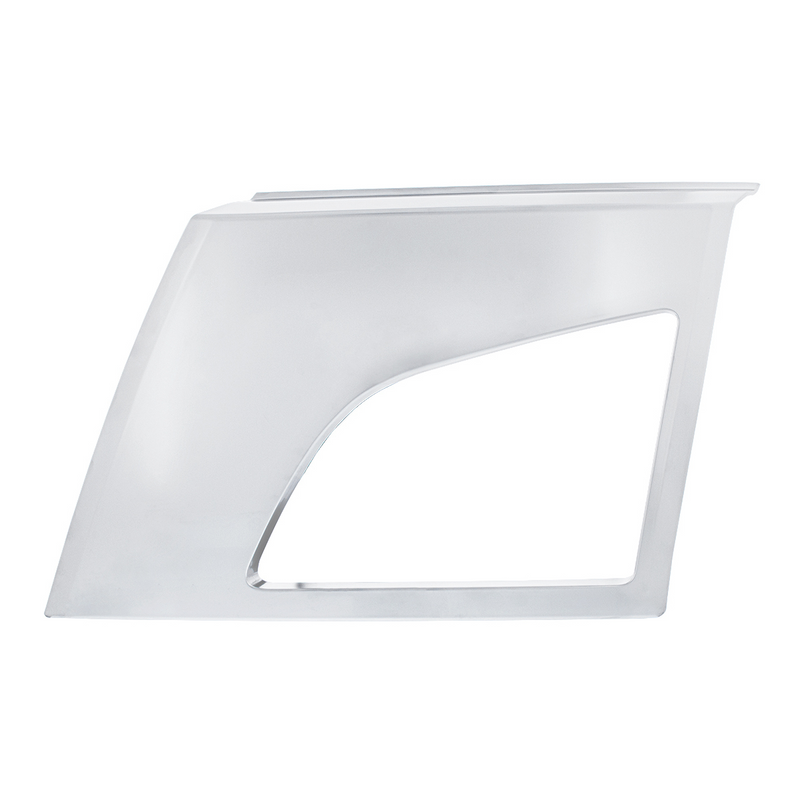 ABS Bumper Corner Trim With Fog Light Opening For 2018-2022 Volvo VNL - Driver