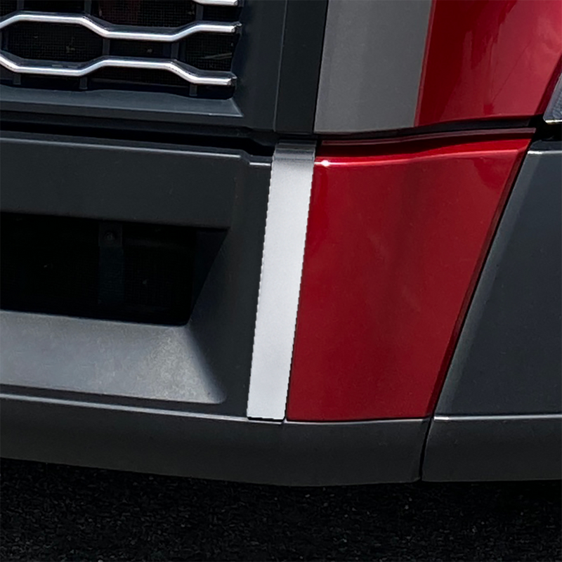 ABS Center Bumper Side Trim For 2018-2022 Volvo VNL - Driver