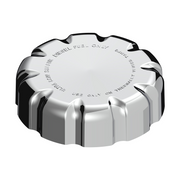 Chrome Plastic Fuel Cap Cover For Volvo - Non-Locking