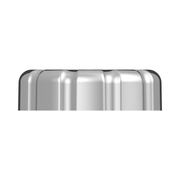 Chrome Plastic Fuel Cap Cover For Volvo - Non-Locking