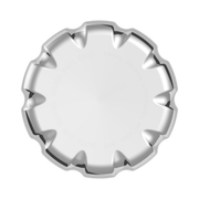 Chrome Plastic Fuel Cap Cover For Volvo - Non-Locking